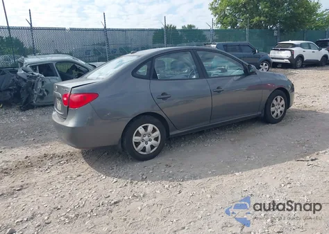 2008 Hyundai Elantra Gls/Se из США, поврежденный, VIN KMHDU46D18U365617
